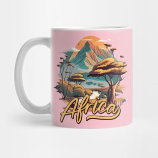 Beautiful African Landscape Mug